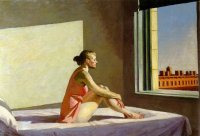 E. Hopper, "Morning Sun"